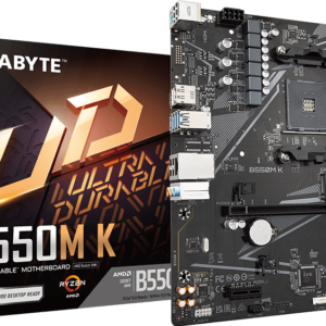 MOTHERBOARD GIGABYTE B550M K AM4 DDR4