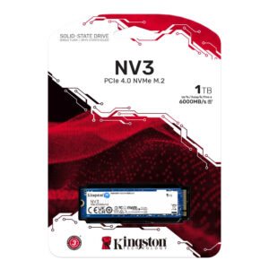 SSD M.2 KINGSTON NV3 1TB NVME PCIE 4.0 - SNV3S/1000G